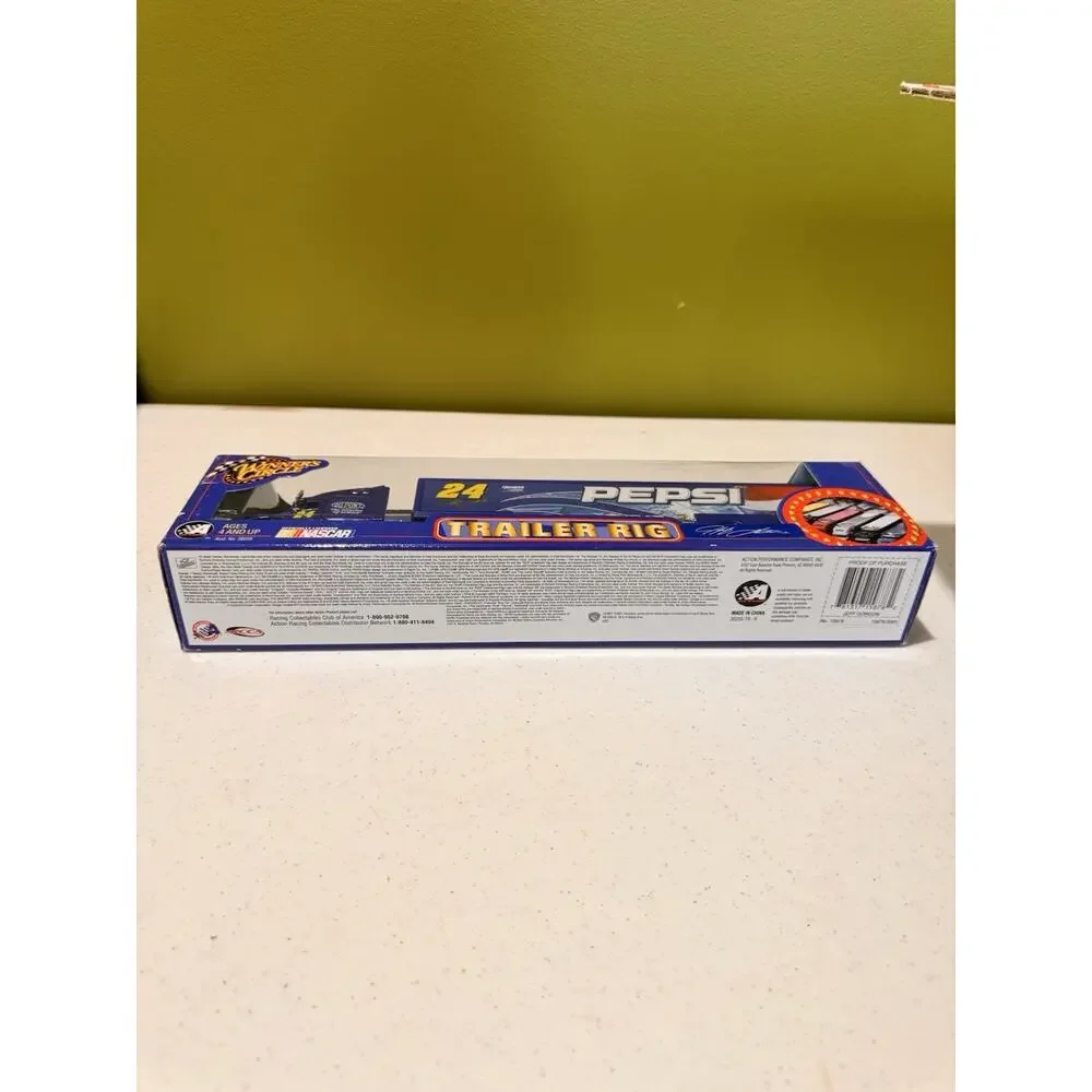 Vtg Nascar Winners Circle Jeff Gordon #24 Dupont Trailer Rig Pepsi 1:64 Scale